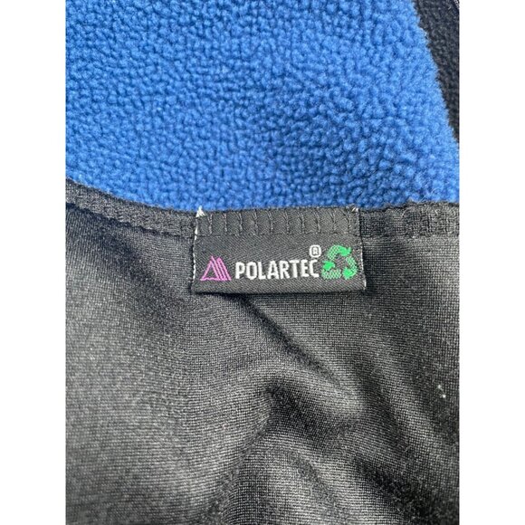 Vintage REI Men's Size Large Blue Fleece Hiking Jacket Coat Full Zip Pockets - Picture 12 of 16